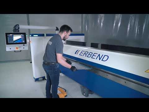 Zaginarka CNC firmy Erbend typu MFD - zdjęcie