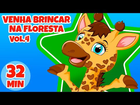 Venha Brincar na Floresta com a Giramille Vol. 4 - Giramille 32 min | Desenho Animado Musical