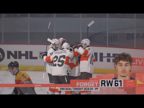 NHL 26 World Juniors 2026 Day 5 (SUI vs GER, LAT vs DEN)