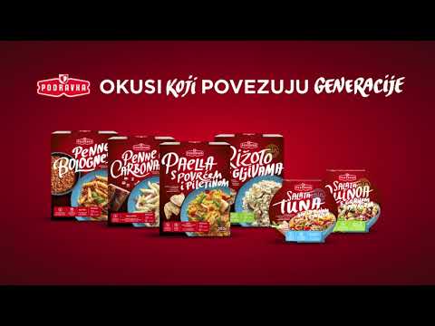 Podravka gotova jela – Okusi koji povezuju generacije