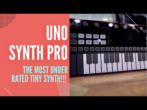 UNO SYNTH PRO DESKTOP IK MULTIMEDIA // The most under rated tiny synth ever! #synth #synthesizer