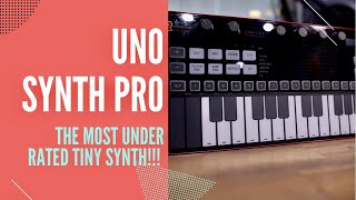 Video thumbnail for UNO SYNTH PRO DESKTOP IK MULTIMEDIA // The most under rated tiny synth ever! #synth #synthesizer by Musos Corner