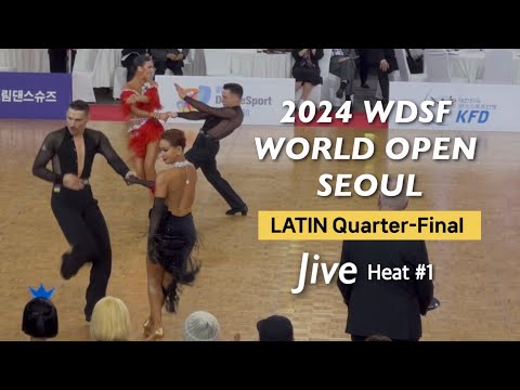 Marius-Andrei Balan & Khrystyna Moshenska | Latin QF Jive Heat.1 | 2024 WDSF World open in Seoul