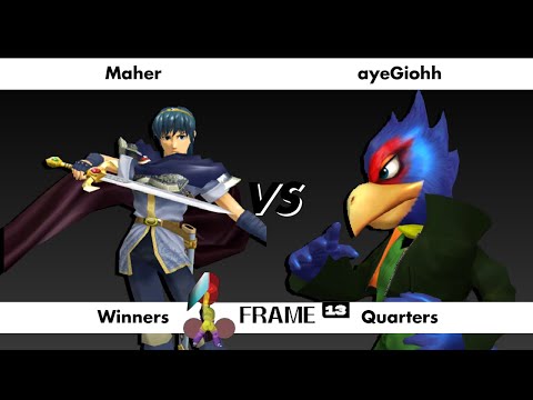 Frame 13 Melee Singles - Maher vs ayeGiohh | Winners Quarters