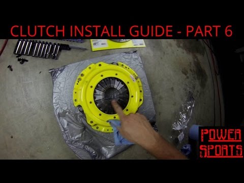 Scion FR-S Clutch Install Guide - Flywheel & Pressure Plate - Part 6 of 10