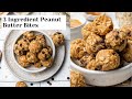 3 Ingredient Peanut Butter Banana Oatmeal Balls