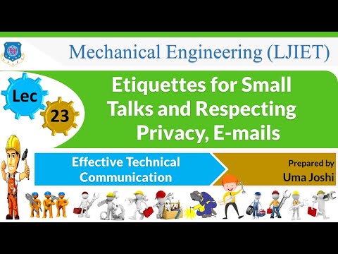 L 01 Basics of communication | Effective Technical Communication | Mechanical