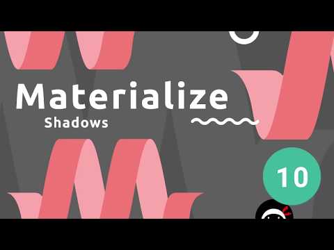 Materialize Tutorial 1 Introduction