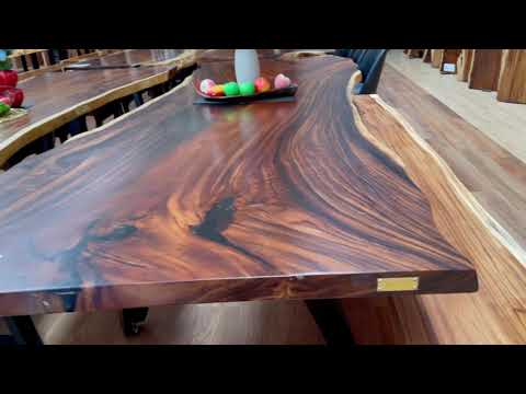 NTS600 - 12 Seater Natural Edge Dining Table