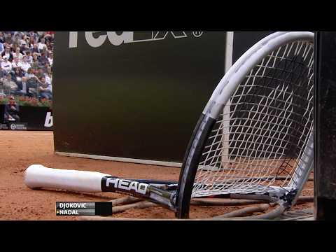Rafael Nadal vs Novak Djokovic Rome Final 2012 RARE Highlights