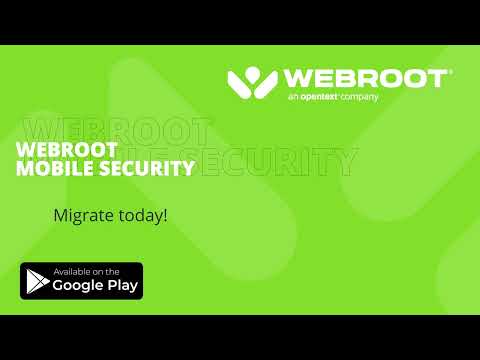 Webroot Mobile Security & AV Video
