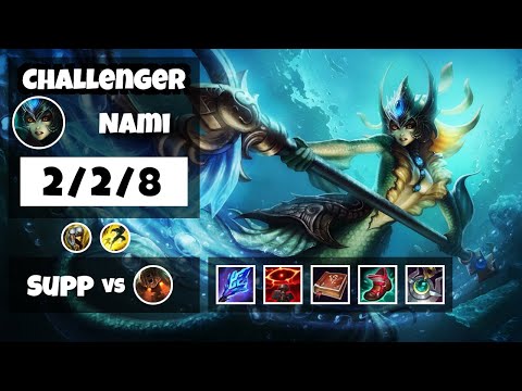 Nami vs Nautilus OCE Challenger SUPPORT (2/2/8) - v11.10