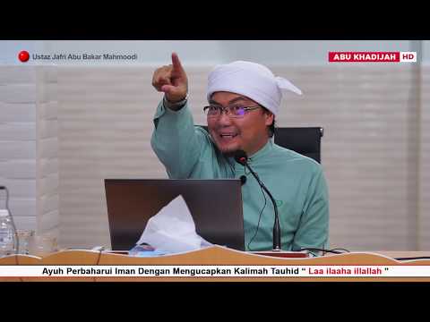 Saya Tak Jumpa Kawan Saya Dalam Syurga ! | Ustaz Jafri Abu Bakar