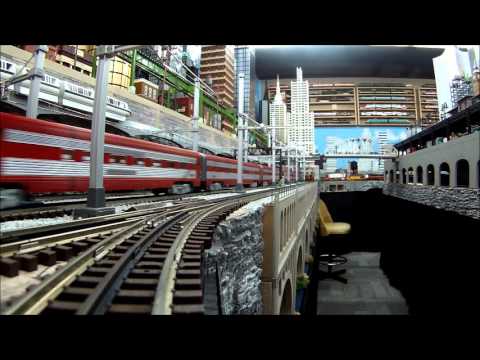 O Gauge Passenger Train trip....a video trip on Alan Arnold's Twin Lakes Central layout