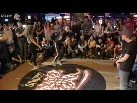 BOTY 2017 - 2VS2 BGIRL - QUARTER - France vs Germany/UK
