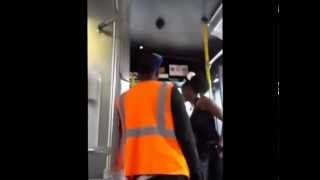 Bus Driver Punches Girl In The Face !