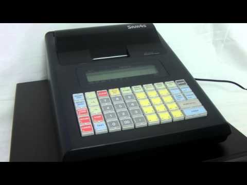 How To Program A Product PLU Preset Price On The Sam4S ER230 / ER-230 / ER230M Cash Register