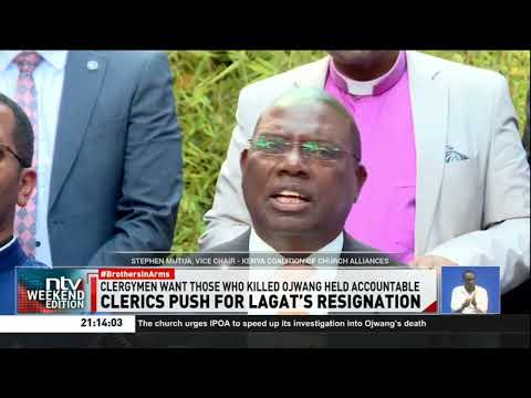 Clerics push for DIG Eliud Lagat's resignation over murder of Albert Ojwang