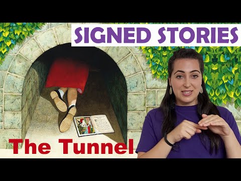The Tunnel by Anthony Browne - Signed Stories - Sign Language | BSL | SSE | Read Aloud
