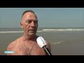 Lekker weer, maar verraderlijk koude zee: 'Je voelt je benen niet meer' - RTL NIEUWS