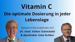 Wie viel Vitamin C sollten Sie zu sich nehmen? Über- & Unterdosierung vermeiden - Schmiedel & Gröber