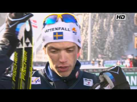 VM Men's 4x10 Km Holmenkollen 2011 - Marcus Hellner INTERVIEW