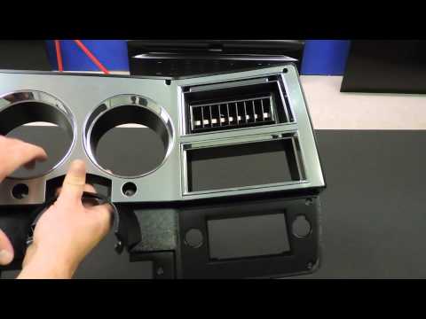 1973- 1987 Square Body Chevy Truck Dash Center Left Vent Outlet and Housing