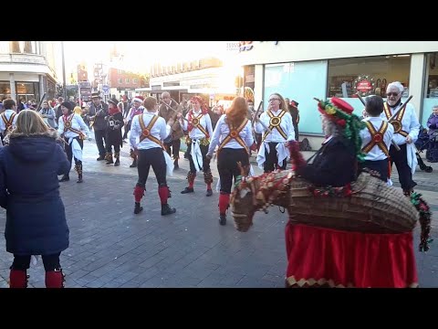 Morris Dancers - Norwich (UK) 2021-12-04