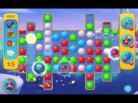 Fishdom Level 10092 - Daily Log #432 | Ice Adventure | Reward Galore