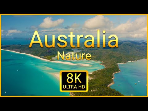 Australia 8K ULTRA HD - Scenic Drone Relaxation Video With Calming Piano Music
