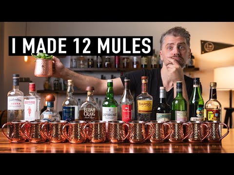 The big MULE episode: history, recipe, & tasting 12 drinks!