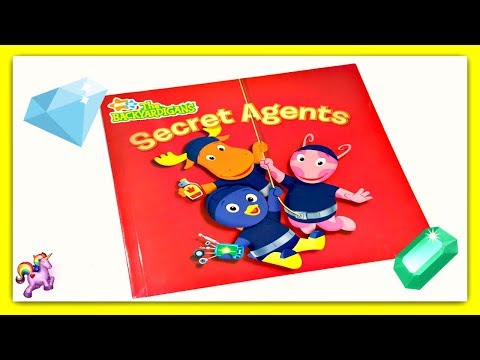 THE BACKYARDIGANS "SECRET AGENTS" - Read Aloud | Storybook for kids, children