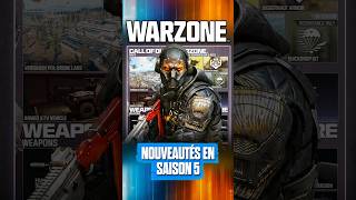 Toutes les Nouveautés de la Saison 5 Warzone!