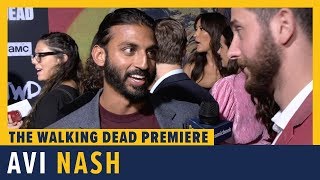 Avi Nash - THE WALKING DEAD Season 10 Red Carpet Premiere Interview video