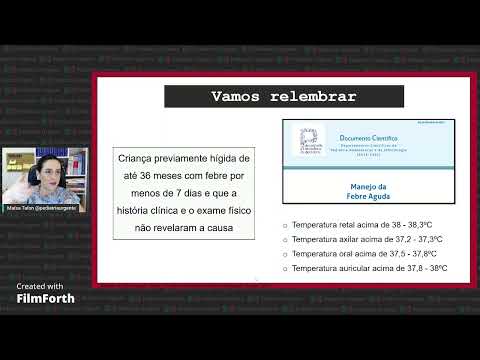A criança tem febre e mais nada E AGORA
