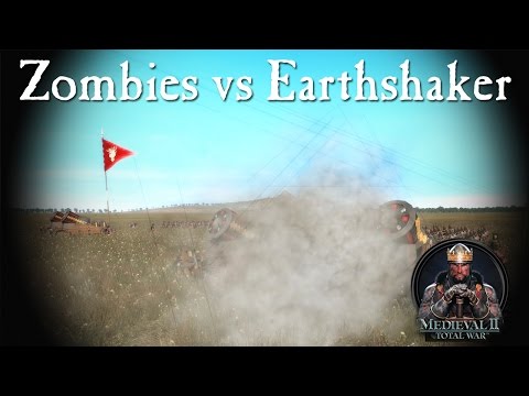 5000 Zombies vs Chaos Dwarf Earthshaker Call of Warhammer - Medieval 2  Total War