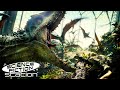 Indominus Rex Breaks Into The Aviary Jurassic World 2015 Science Fiction Station