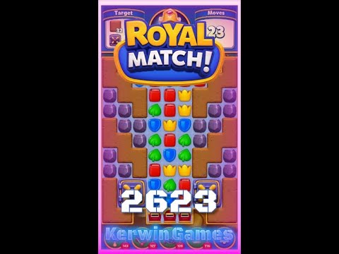 Royal Match Level 2623 - No Boosters Gameplay