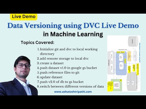 How to do data versioning using dvc | MLOps | #dvc #dataversion #machinelearning