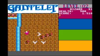 Gantelet II (Wizard gameplay) for the TRS-80 CoCo