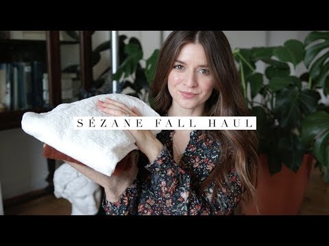 セザンヌハウル2018秋＋試着｜Dearly Bethany（ディアリー・ベサニー (Sezane Haul Fall 2018 + Try-on | Dearly Bethany)