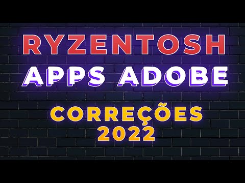 SOLUÇÃO de aplicativos Adobe (Photoshop, Premiere, etc) e outros - HACKINTOSH com AMD - RYZENTOSH