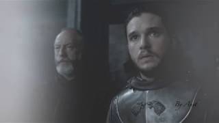 Daenerys Targaryen and Jon Snow (Game of Thrones 7x05)