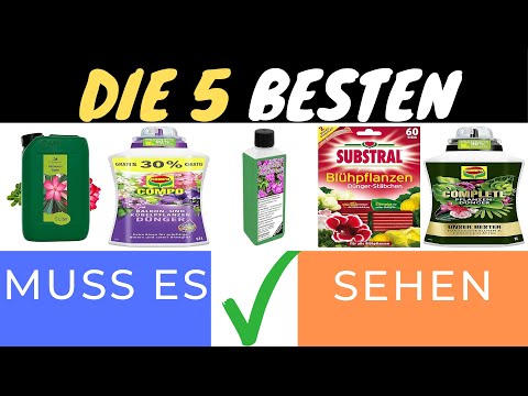 🌸 DIE BESTEN BLUMENDÜNGER FÜR BLÜHENDE PFLANZEN 2025! 🌼 VON WÜSTENROSEN BIS BALKONBLUMEN