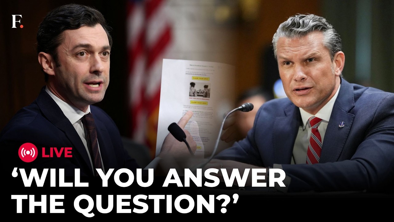 Pete Hegseth Hearing LIVE: 'You, Sir, Are the Failure!' Senator Blasts Hegseth Over Iran War