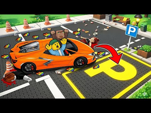 Rage I Kovalski Uče Da Parkiraju Auto U Robloxu (Nije Se Dobro Završilo) 😱🚗💥