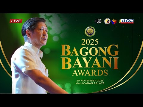 2025 Bagong Bayani Awards 11/20/2025