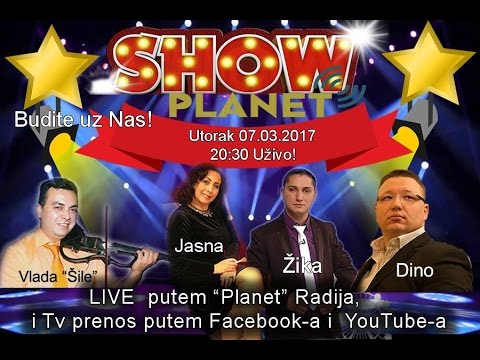 Emisija Planet Show Uzivo - Jasna Arnautovic ,Dino Julicevic i Vlada Sile