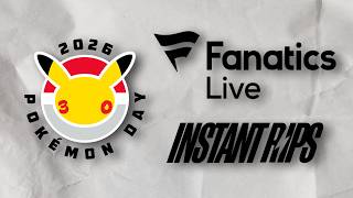 Pokemon Day GIVEAWAY with @Fanatics and Instant Rips!