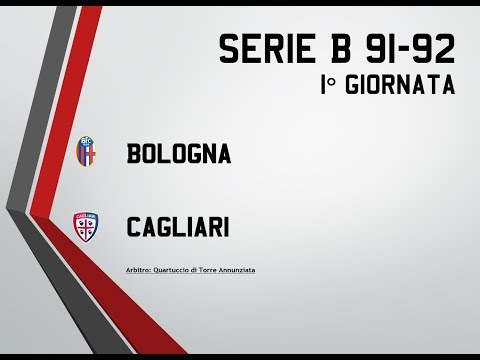 immagine di anteprima del video: Serie B 91/92 1° Bologna-Cagliari